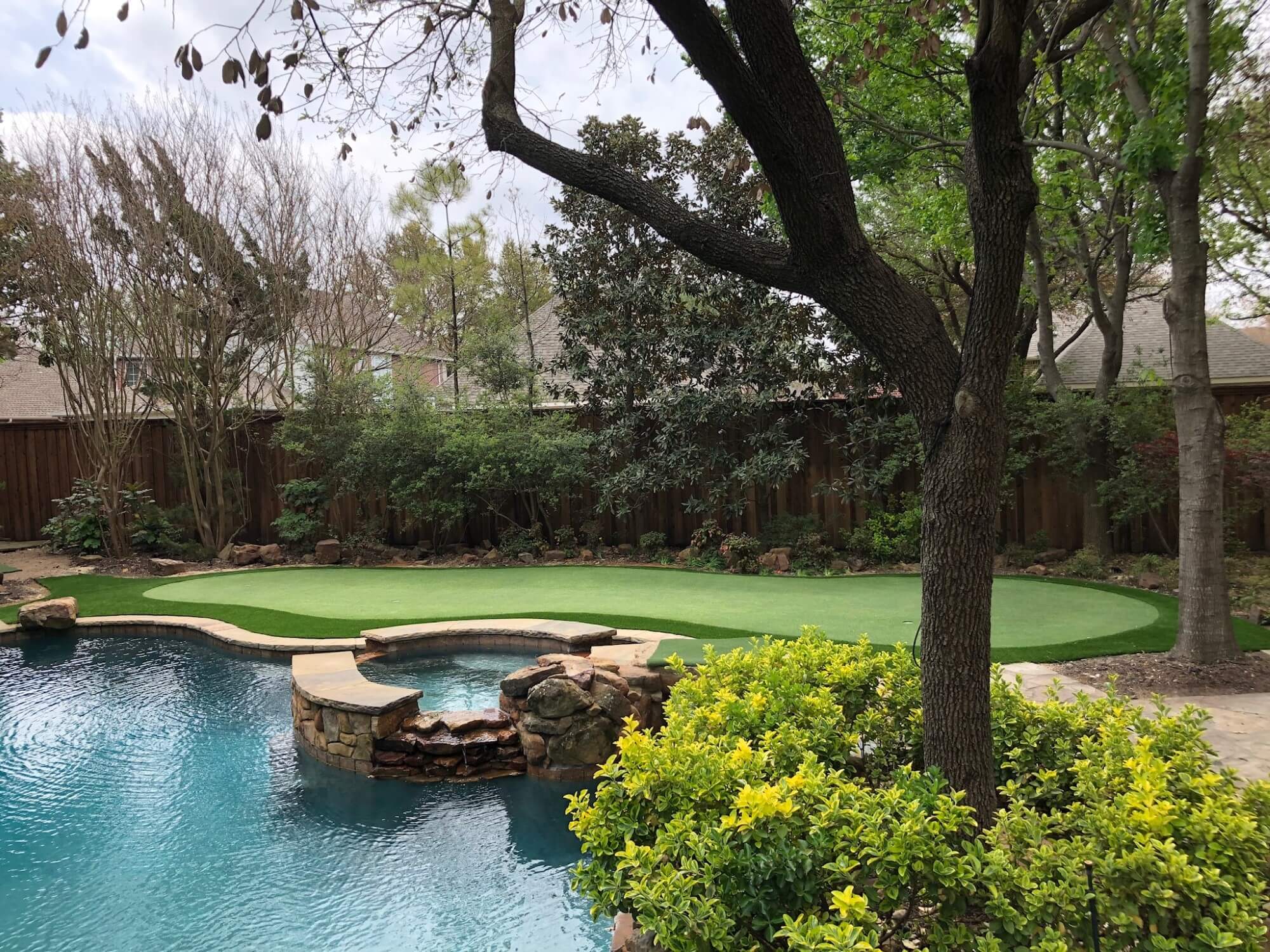 Putting Green Installation in Deer Park, TX